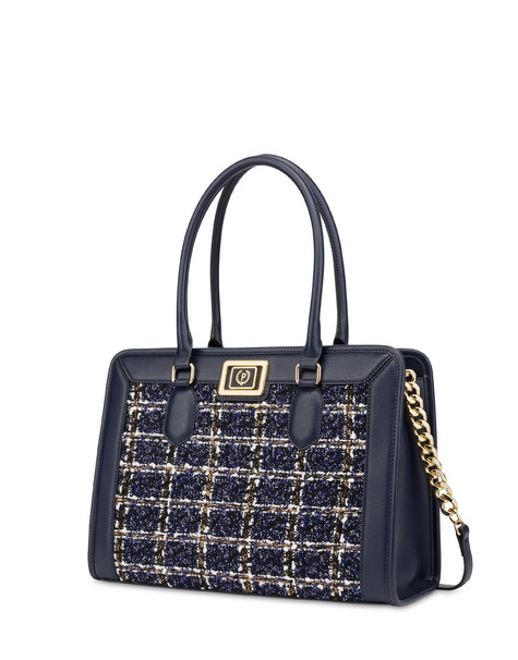 Borsa doppio manico Snow NOTTE/BLU/NERO