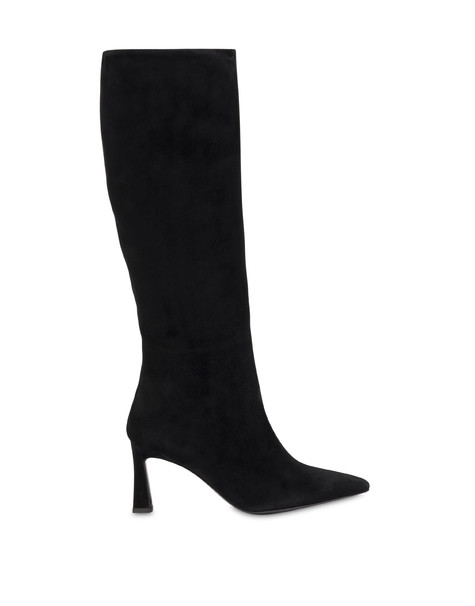 Sissi suede boots BLACK