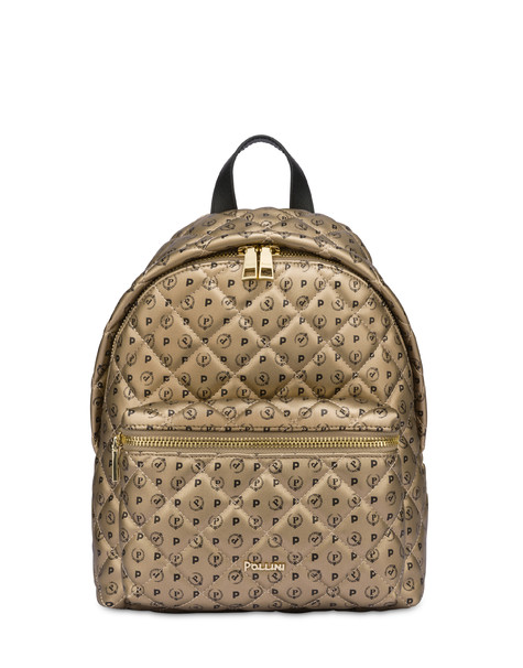 Heritage Matelassé backpack GOLD/BLACK