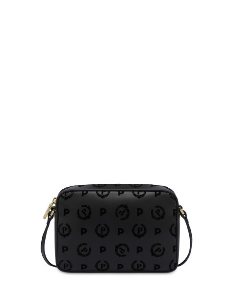 Heritage Flock shoulder bag BLACK/BLACK