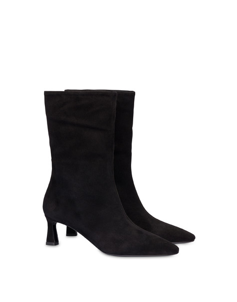 Sissi suede boots BLACK