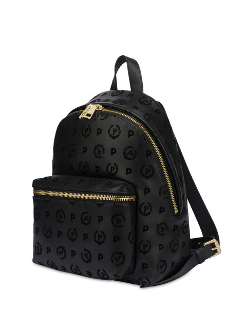 Heritage Flock backpack BLACK/BLACK