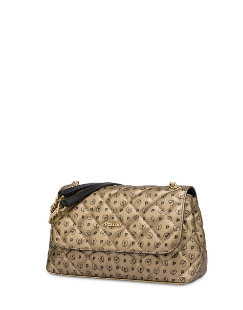 Heritage Matelassé shoulder bag GOLD/BLACK