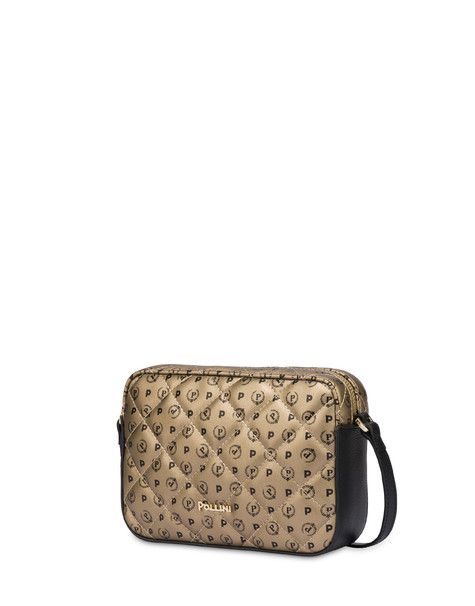 Heritage Matelassé shoulder bag GOLD/BLACK