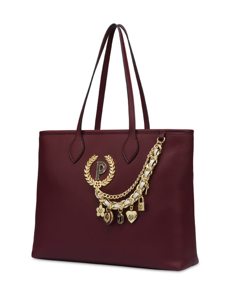 Tote bag Charm Evolution BORDEAUX/AVORIO