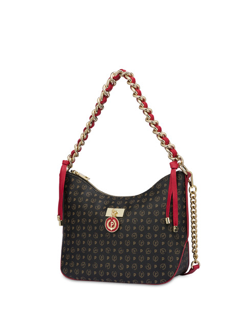 Hobo bag Heritage Logo Classic NERO/LACCA