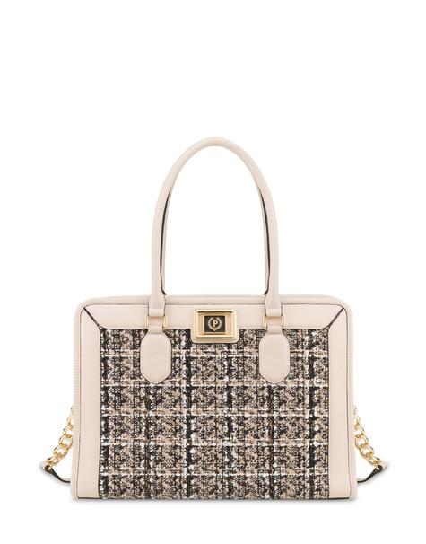 Borsa doppio manico Snow BEIGE/BEIGE/NERO