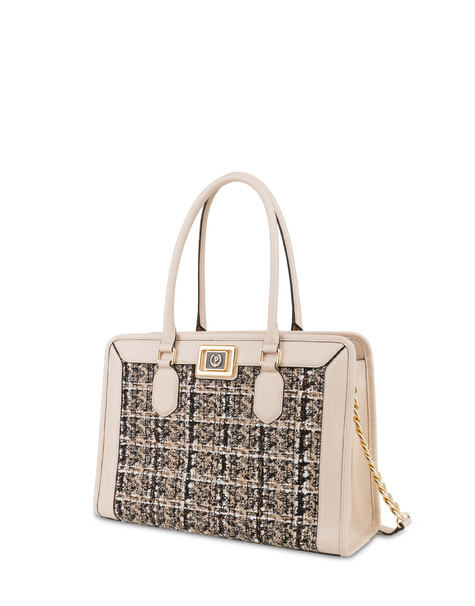 Borsa doppio manico Snow BEIGE/BEIGE/NERO