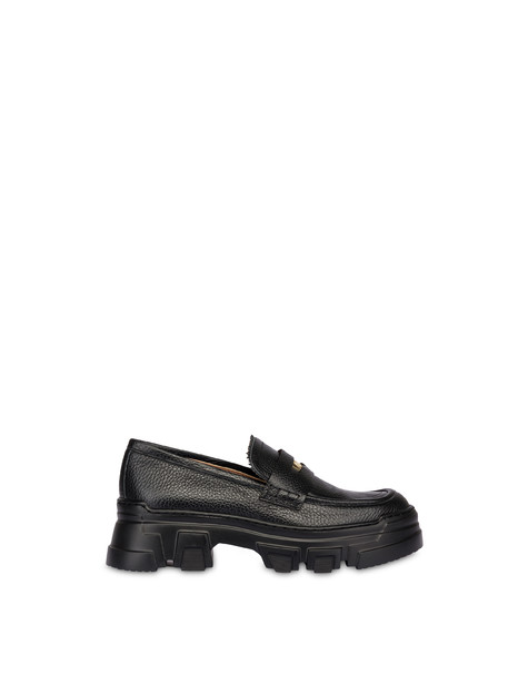 Royal Penny calfskin moccasins BLACK