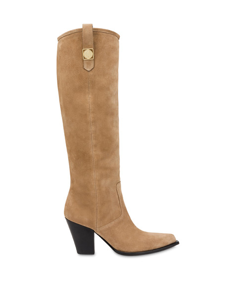 Texas Flair split leather boot FAWN