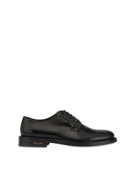 1920 abraided calfskin derbies BLACK