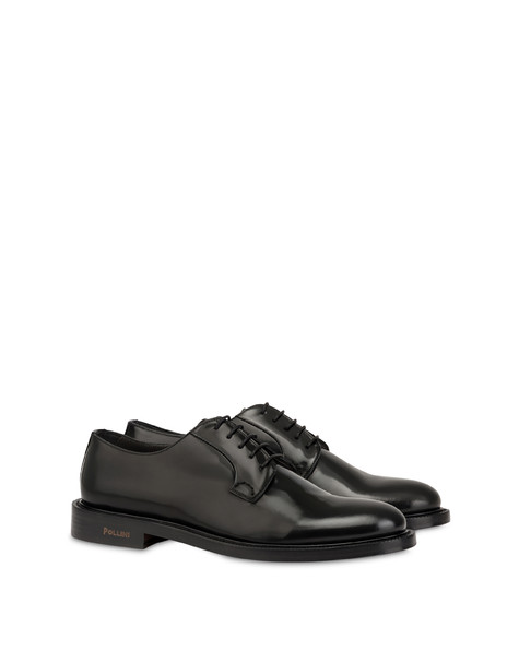 1920 abraided calfskin derbies BLACK