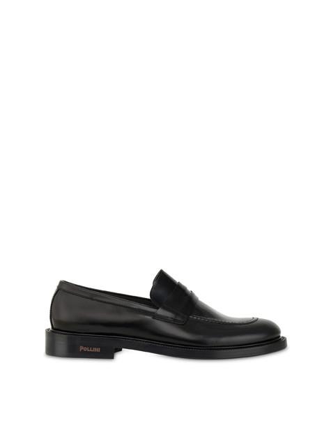 1920 loafer in abraided calfskin BLACK