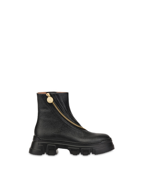 Royal Penny calfskin ankle boots BLACK