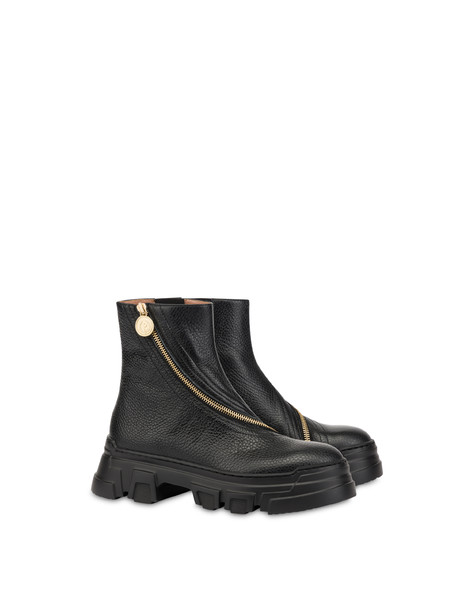 Royal Penny calfskin ankle boots BLACK