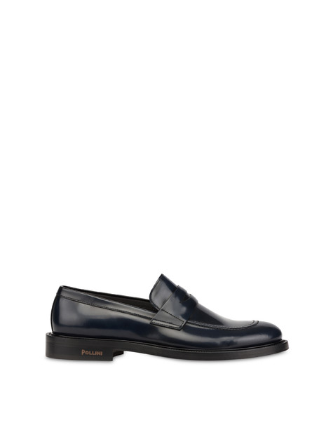 1920 loafer in abraided calfskin BLUE