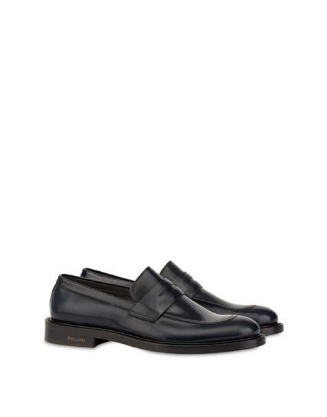 1920 loafer in abraided calfskin BLUE