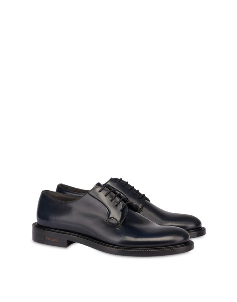 1920 abraided calfskin derbies BLUE