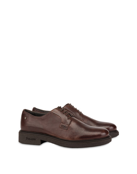 Gentlemen's Club goatskin derby DARK BROWN