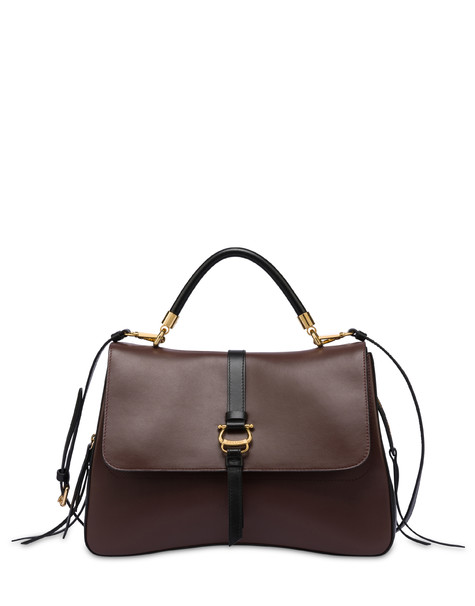 Borsa a mano in vitello Ride T.MORO/NERO