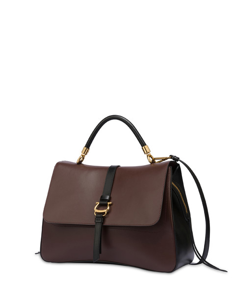 Borsa a mano in vitello Ride T.MORO/NERO