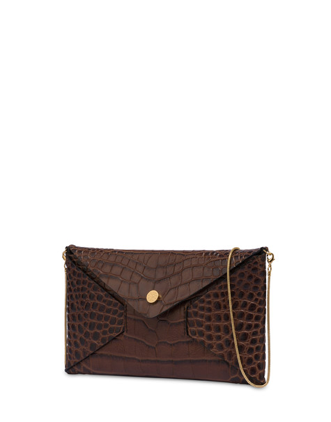 Pochette Mail in vitello stampa cocco T.MORO