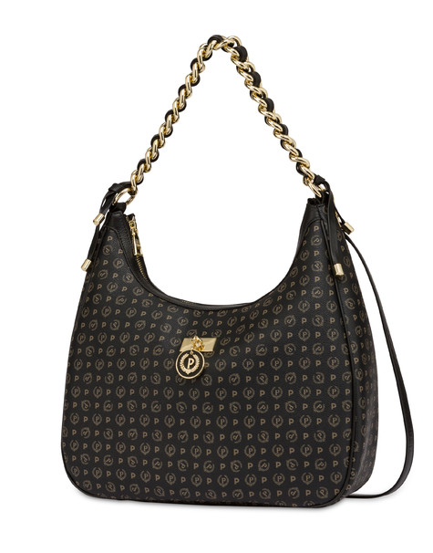 Hobo bag Heritage Logo Classic NERO/NERO