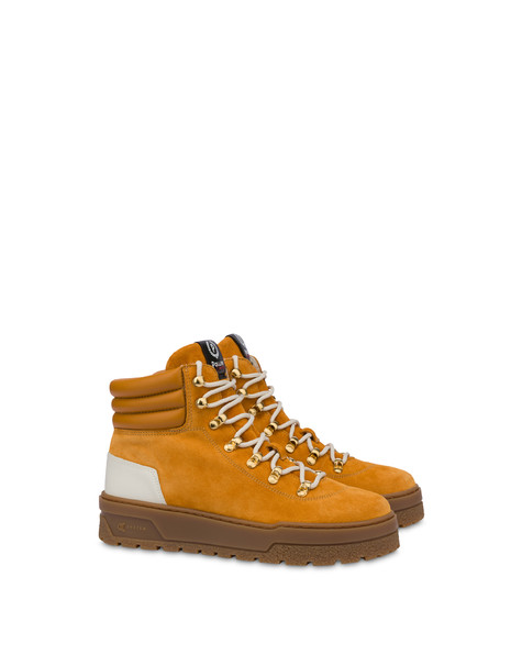 Nubuck boot Pollini Ice Cracker AMBER/MOON