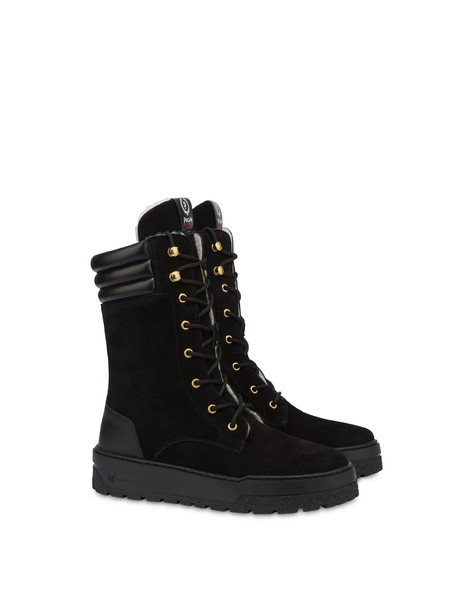 Pollini Ice Cracker midi pedula BLACK/BLACK