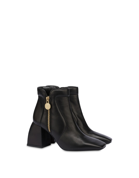 Softie nappa leather ankle boots BLACK