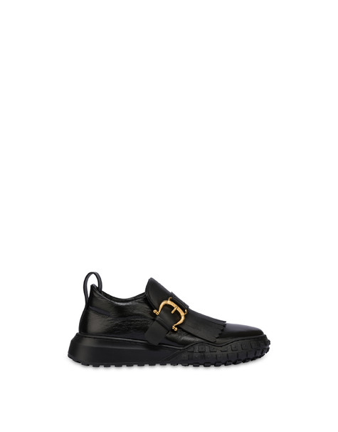 Slip-on sneakers in vitello Run About NERO