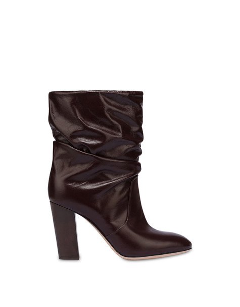 Cuddle patent leather ankle boots BORDEAUX