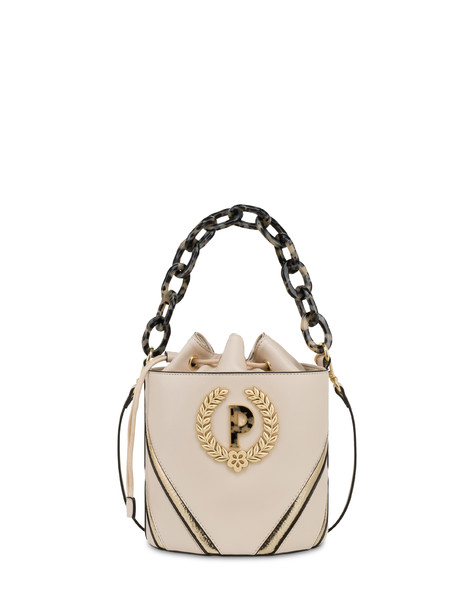 Woman In Gold bucket bag IVORY/GOLD