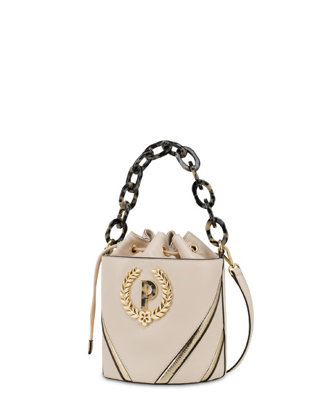Borsa a secchiello Woman In Gold AVORIO/ORO