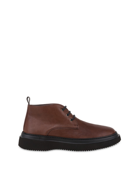 Convy goatskin desert boot DARK BROWN