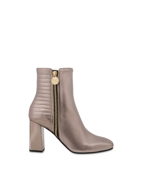 Motocycling boots in laminated nappa leather GUN