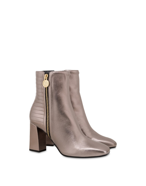 Motocycling boots in laminated nappa leather GUN
