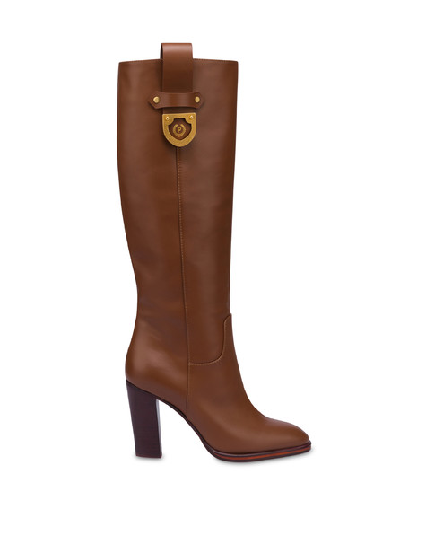 Shield calfskin boot HIDE