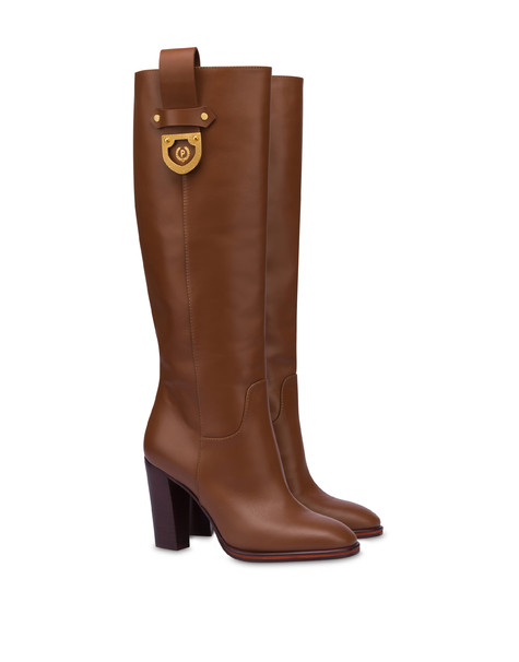 Shield calfskin boot HIDE