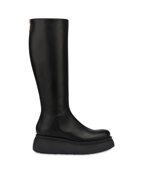 Wily Calfskin Boot BLACK