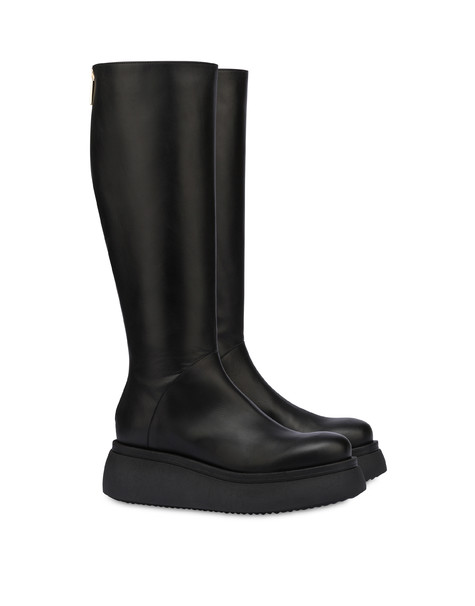 Wily Calfskin Boot BLACK
