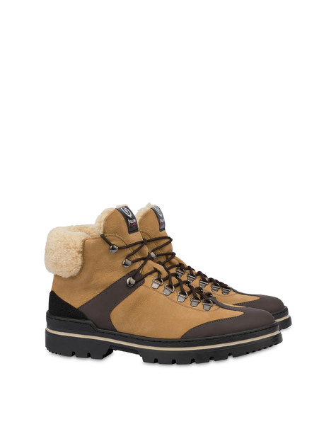 Pedule in nabuk Pollini Ice Cracker BEIGE/T.MORO/NERO/CREMA