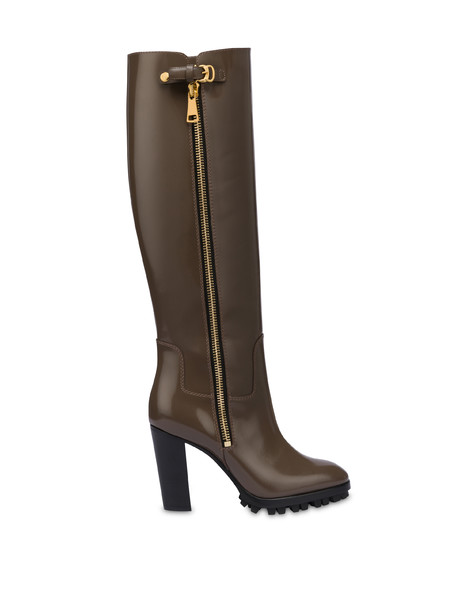 Stivale in vitello Ride TAUPE
