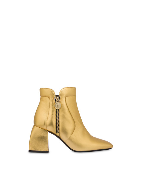 Laminated Softie nappa leather boots GOLD