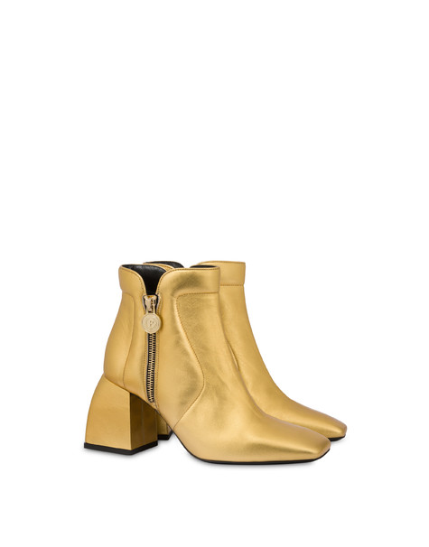 Stivaletti in nappa laminata Softie ORO