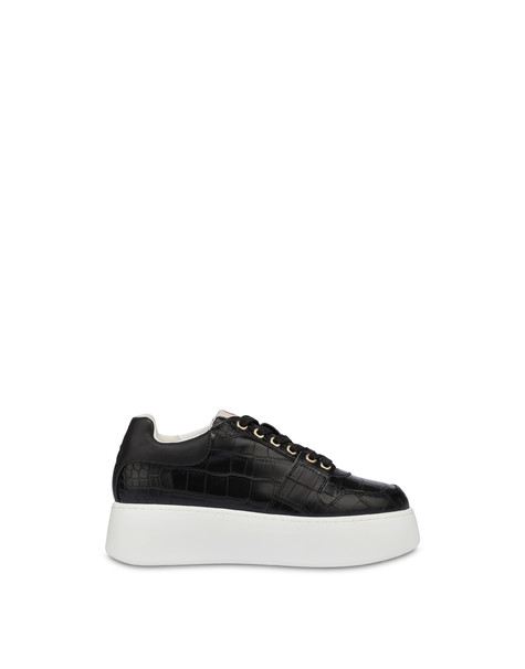 Sneakers con stampa cocco Bon Bon NERO/NERO