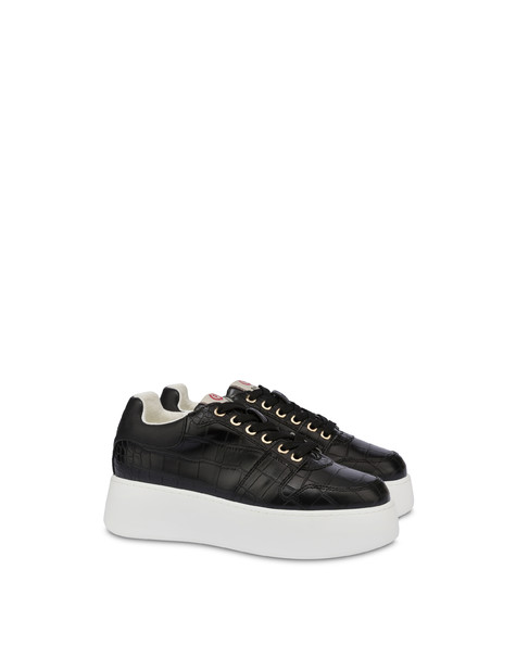 Sneakers con stampa cocco Bon Bon NERO/NERO