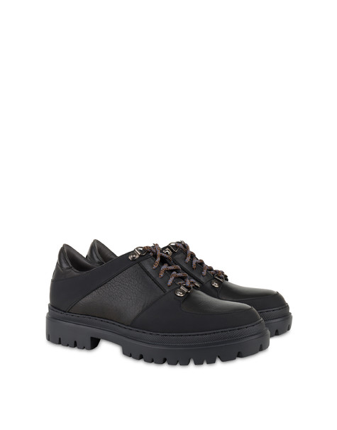 Helton calfskin derbies BLACK/BLACK