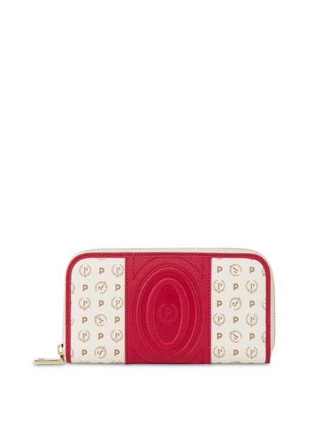 Portafoglio zip around Heritage 70th Anniversary AVORIO/ROSSO