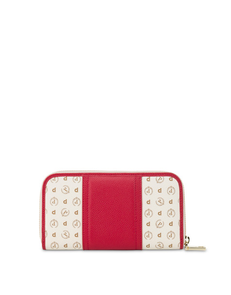 Portafoglio zip around Heritage 70th Anniversary AVORIO/ROSSO